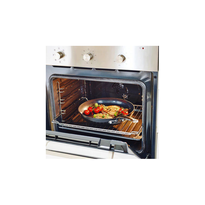 GreenPan 4895156692997 Barcelona Pro Padella 24 cm Ceramica Antiaderente Fino a 200 °C Acciaio Inossidabile Induzione Sì colore Nero