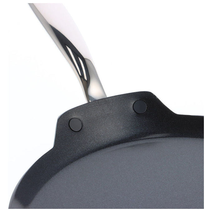 GreenPan 4895156693338 Barcelona Pro Pannenkoekenpan 28 cm con rivestimento ceramico antiaderente colore Nero
