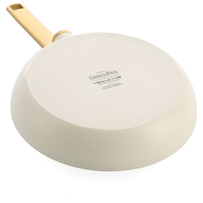 GreenPan CC009169-001 Evolution Padella 24 cm Antiaderente Thermolon senza PFAS colore Crema