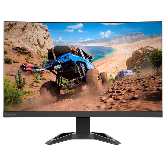 Lenovo 66F4GAC2EU G27qc-30 Monitor 27'' Quad HD 2560 x 1440 Pixel 165 Hz VESA AMD FreeSync Curvo colore Nero