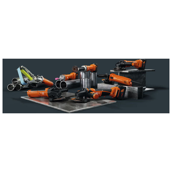 Fein CCG18-115-12 AS N00 Akku-Winkelschleifer Diametro disco 115 mm Sistema batteria AMPShare Bosch Professional ProCORE 18V Velocita' 2500 8500 min⁻¹ Peso 2 2 Kg colore Blu