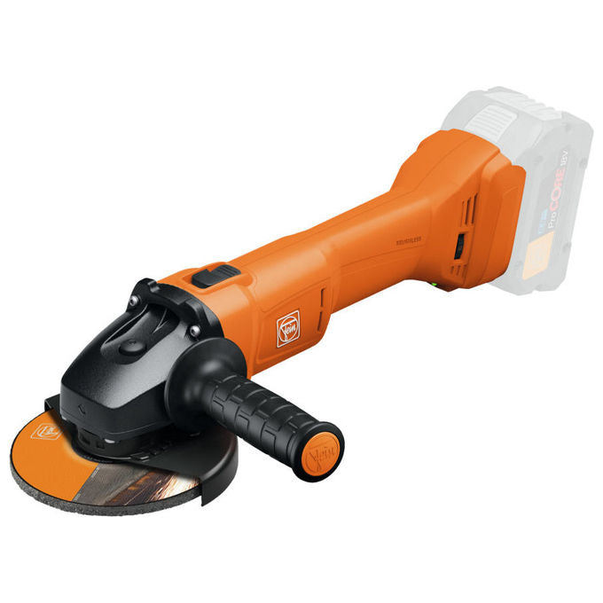Fein CCG18-115-12 AS N00 Akku-Winkelschleifer Diametro disco 115 mm Sistema batteria AMPShare Bosch Professional ProCORE 18V Velocita' 2500 8500 min⁻¹ Peso 2 2 Kg colore Blu
