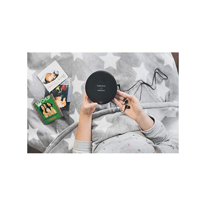 Lenco CD-010 Lettore Cd Portatile Nero