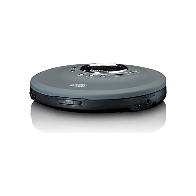 Lenco CD-400GY Lettore CD Portatile con Radio DAB+ FM Supporto MP3 Autonomia fino a 8 ore colore Antracite