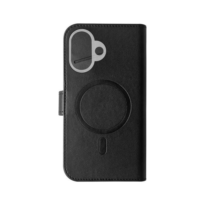 Celly Wallymag Custodia a Portafoglio Nera per Apple iPhone 17