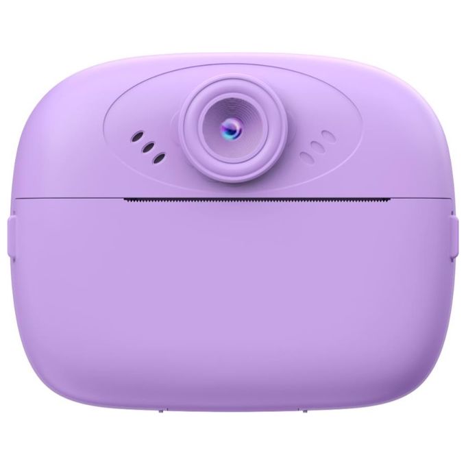 Celly Kids Cam Print VL, Fotocamera Digitale per Bambini, Viola