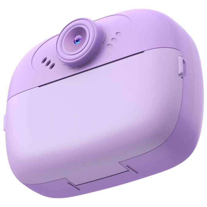Celly Kids Cam Print VL, Fotocamera Digitale per Bambini, Viola