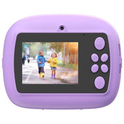 Celly Kids Cam Print VL, Fotocamera Digitale per Bambini, Viola