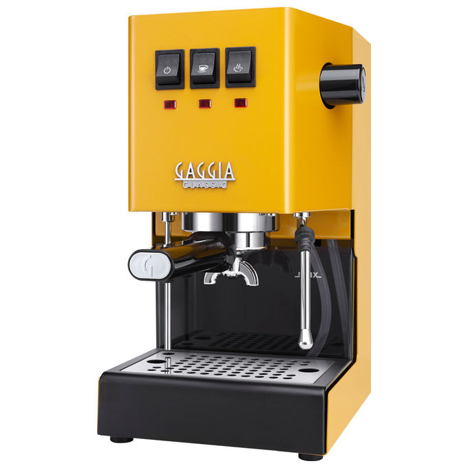 Gaggia RI9481-18 Classic E24 Macchina da caffe' Manuale Capacita' serbatoio 2,1 L Pressione 15 bar Potenza 1200 W colore Giallo