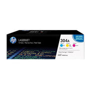 HP CF372AM 304A Toner Laser Tripack 3 pezzi 2800 pagine colore Ciano Magenta Giallo
