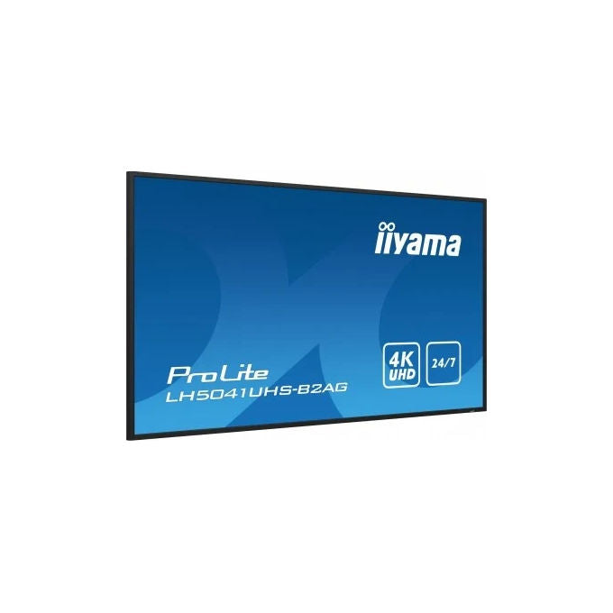 Iiyama LH5041UHS-B2AG Visualizzatore di Messaggi Pannello Piatto 4K Ultra HD 500 cd-m² colore Nero