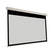 Oray CFX01B1150200 Cineflex Schermo di proiezione motorizzato 98'' 4:3 con bordi neri superficie bianca opaca cassonetto in alluminio colore Argento
