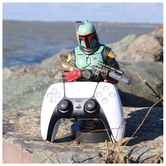 Cable Guys Supporto Boba Fett per Controller e Smartphone Star Wars