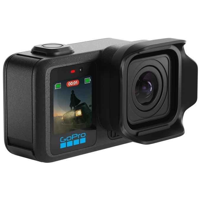 GoPro CHDHW-001-RW MISSION 1 fotocamera per sport d'azione 50 MP 8K Ultra HD Wi-Fi Touch screen LCD doppio colore Nero