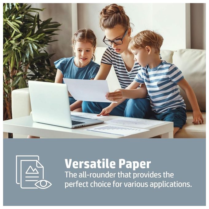 HP CHP150 Home and Office Carta per Stampanti A4 80 g-m² 500 Fogli ColorLok FSC colore Bianco