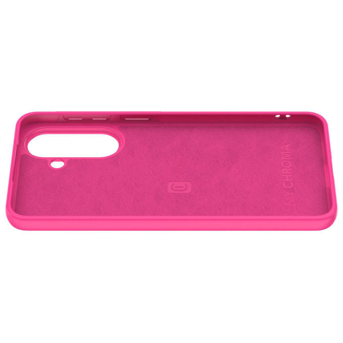 Cellular line cover per Samsung Galaxy A37, custodia in TPU, soft touch, interno microfibra antigraffio, rosa