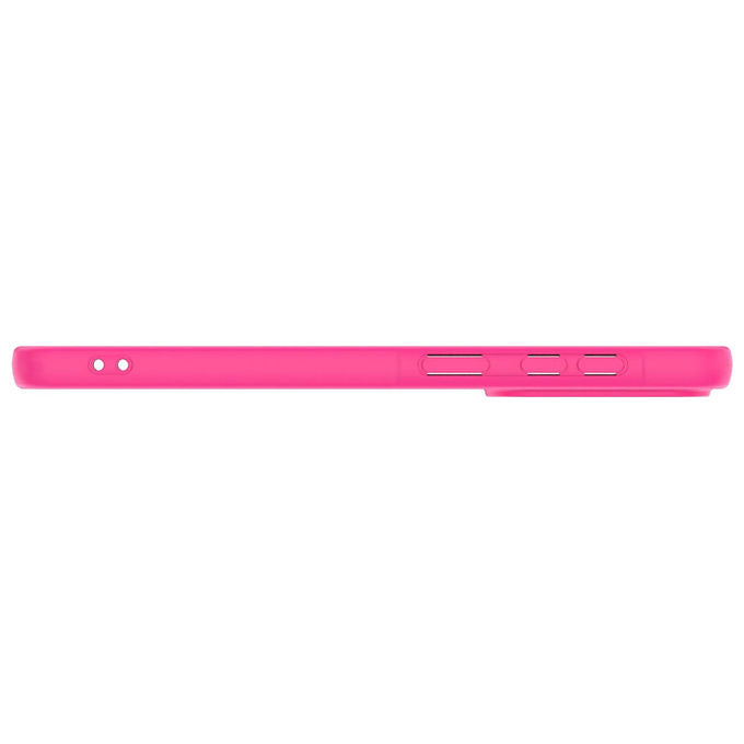 Cellularline cover chroma per Samsung Galaxy A57, custodia in gomma morbida, interno in microfibra, finitura opaca soft-touch, rosa