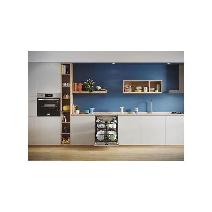 Candy CI4C6F0PA RapidÓ Lavastoviglie da Incasso a Scomparsa Totale 14 coperti Classe C 46 dB Wi-Fi Bluetooth Inverter (82x60x56 cm) colore Antracite