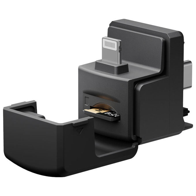 Insta360 CINSAAXC_1 Quick Reader Lettore rapido per trasferimento file da Insta360 Ace Pro 2 Ace Pro compatto e portatile con connessione USB-C colore Nero