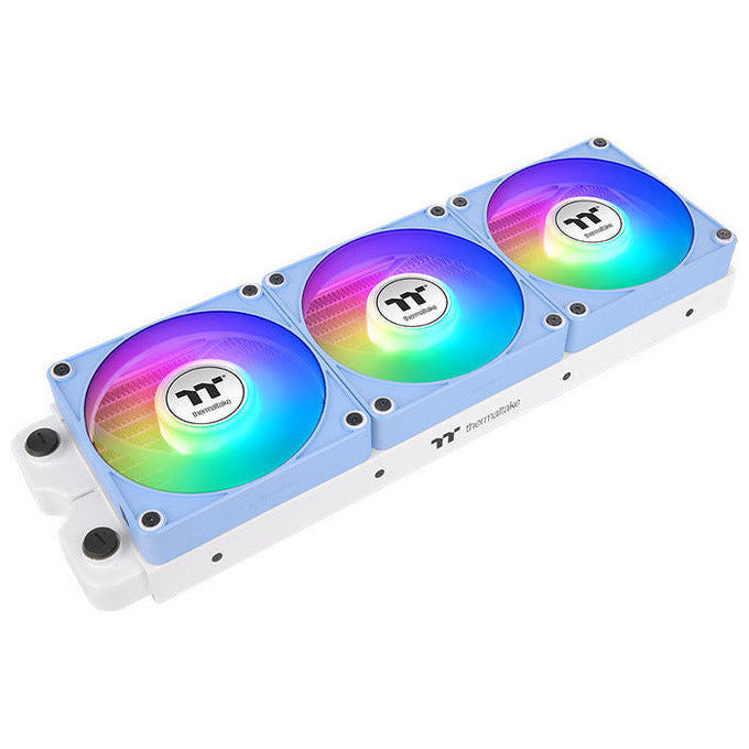 Thermaltake CL-F196-PL12BU-A Ventilatore 12 cm 2000 RPM PWM LED ARGB Blu colore Blu