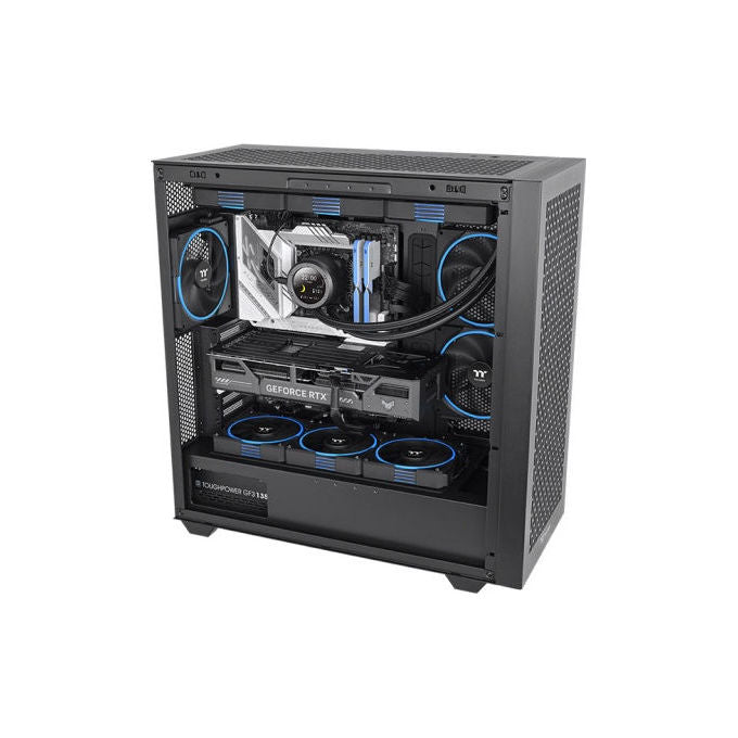 Thermaltake CL-F208-PL14SW-A TS140 Ventola PC 140mm 2000 RPM ARGB 3 Pezzi colore Nero