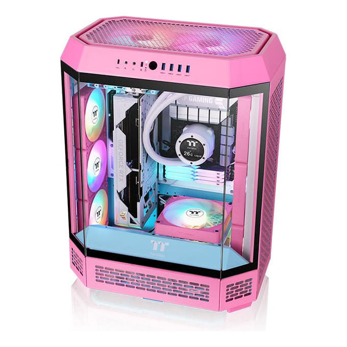 Thermaltake CT140 EX ARGB Sync Ventola per PC 140 mm Rosa