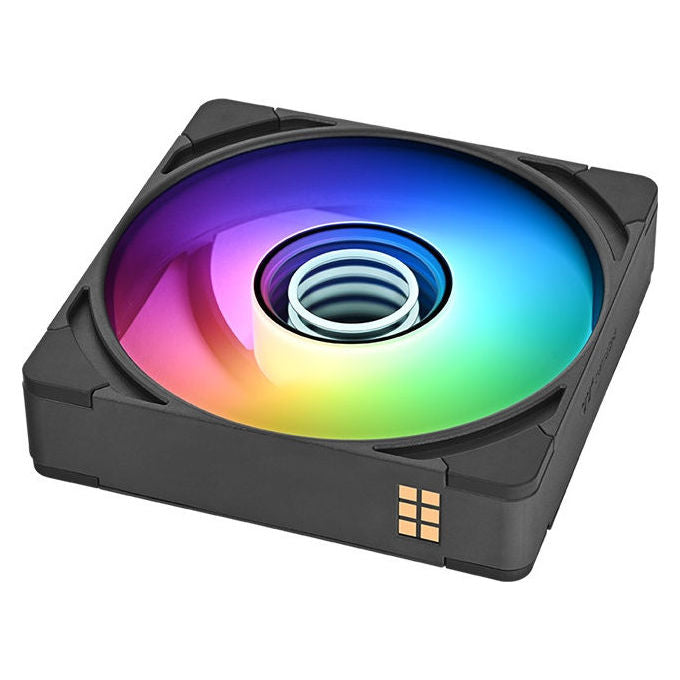 Thermaltake CL-F242-PL14SW-A CT140 EX INFINITY Ventola per Case 140 mm 3 Pezzi PWM ARGB Sync Nero