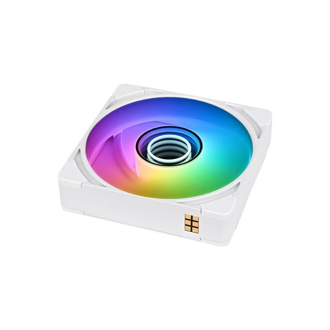 Thermaltake CL-F243-PL12SW-A CT120 EX INFINITY Ventilatore 120 mm 2000 rpm PWM ARGB Bianco
