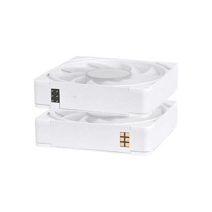 Thermaltake CL-F243-PL12SW-A CT120 EX INFINITY Ventilatore 120 mm 2000 rpm PWM ARGB Bianco