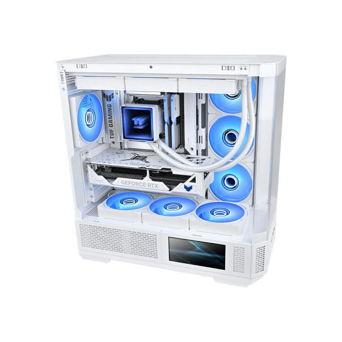 Thermaltake CL-F243-PL12SW-A CT120 EX INFINITY Ventilatore 120 mm 2000 rpm PWM ARGB Bianco