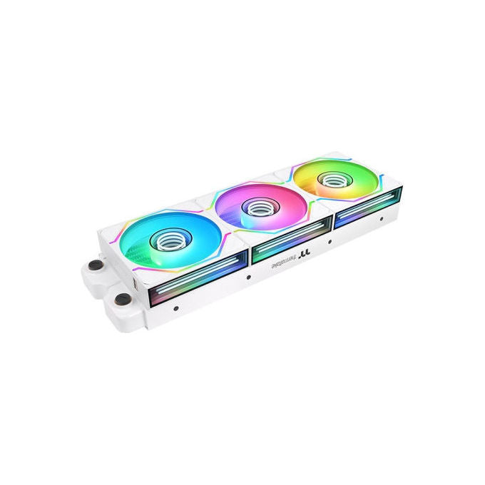 Thermaltake CL-F255-PL14SW-A SWAFAN 140 EX INFINITY Ventola 14 cm 3 pezzi PWM ARGB Bianco