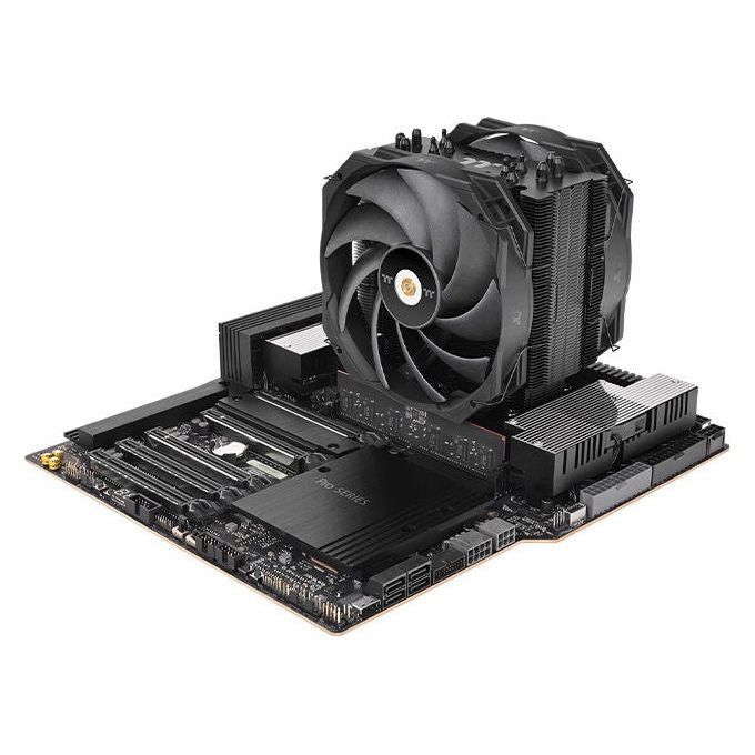 Thermaltake CL-P140-CA14BL-A WAir Raffreddatore d'aria per Processore 14 cm 6 Heatpipes 500 W TDP colore Nero