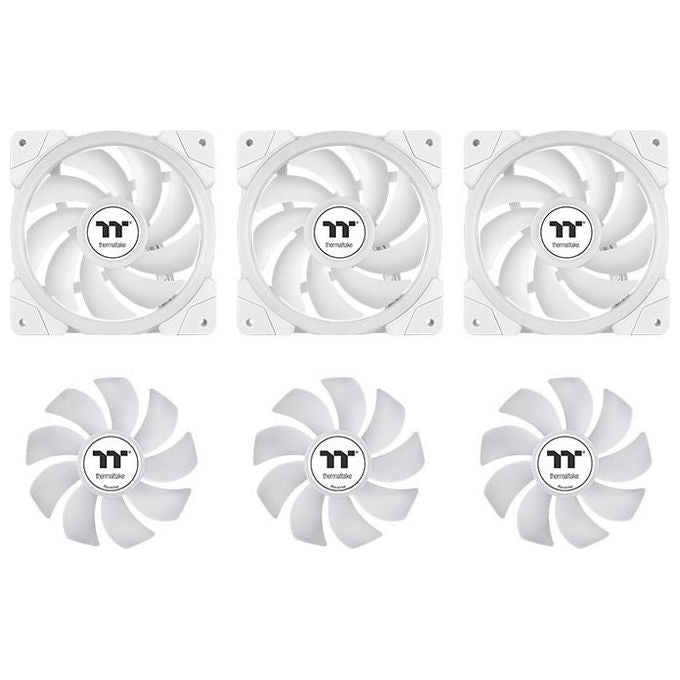 Thermaltake CL-W452-PL14SW-A MAGFloe 420 Ultra ARGB Raffreddatore di liquidi tutto in uno 14 cm 3 ventole Display LCD 3.95'' colore Bianco
