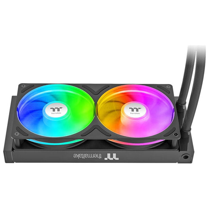 Thermaltake CL-W465-PL12SW-A TH240 V3 ARGB Raffreddatore di liquidi tutto in uno 240 mm 2 ventole 12 cm Nero