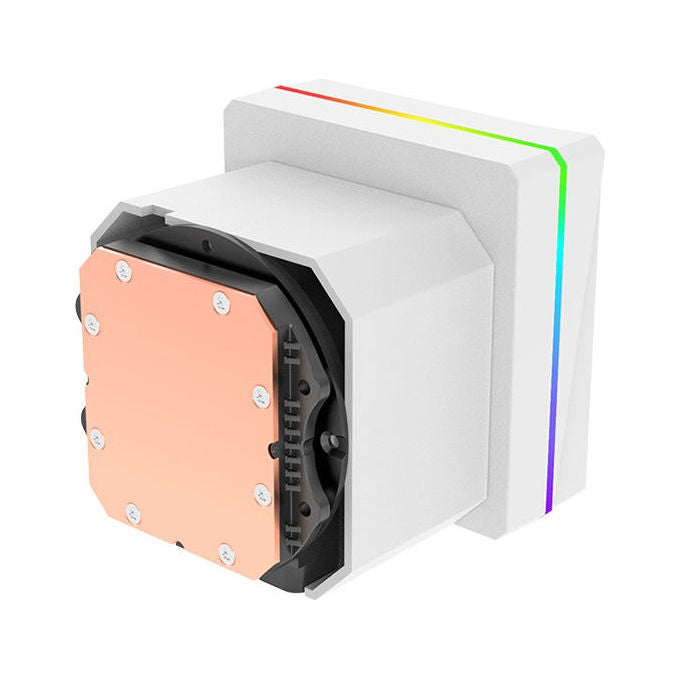 Thermaltake CL-W468-PL12SW-A TH360 V3 ARGB Raffreddatore di liquidi tutto in uno Diametro 12 cm Velocita' max 2500 Giri-min TDP 365 W colore Bianco