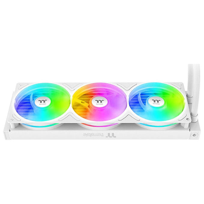 Thermaltake CL-W468-PL12SW-A TH360 V3 ARGB Raffreddatore di liquidi tutto in uno Diametro 12 cm Velocita' max 2500 Giri-min TDP 365 W colore Bianco