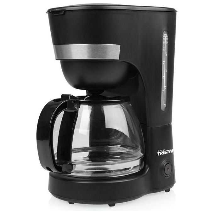 Tristar CM-1282 Macchina da caffe' a filtro 1.25 L 750 W antigoccia mantenimento caldo filtro permanente colore Nero