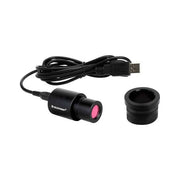 Celestron 44423-CGL Digital Microscope Imager 2MP Telecamera per Microscopio Risoluzione 1600x1200 Pixel Compatibile con Oculari 23mm-30mm Software S-Viewer Incluso colore Nero