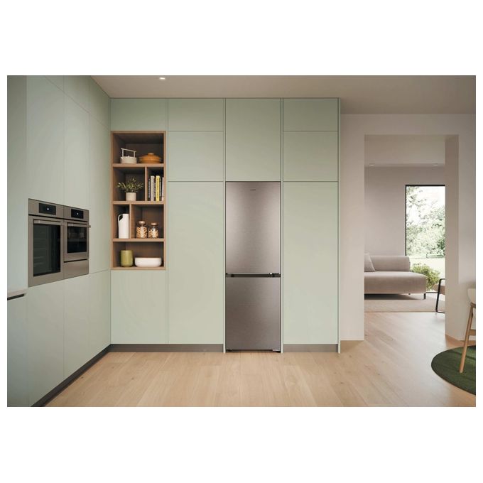 Candy CNCQ2T6S18DX Frigorifero Combinato 315 L Total No Frost 185 cm classe D 35 dB (185x59,5x59,9 cm) colore Acciaio Inox