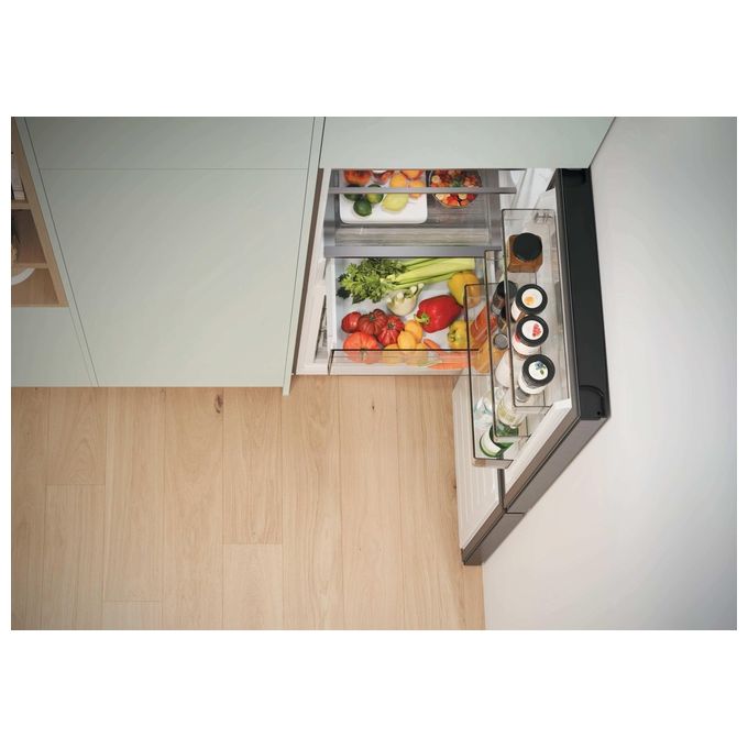 Candy CNCQ2T6S18DX Frigorifero Combinato 315 L Total No Frost 185 cm classe D 35 dB (185x59,5x59,9 cm) colore Acciaio Inox