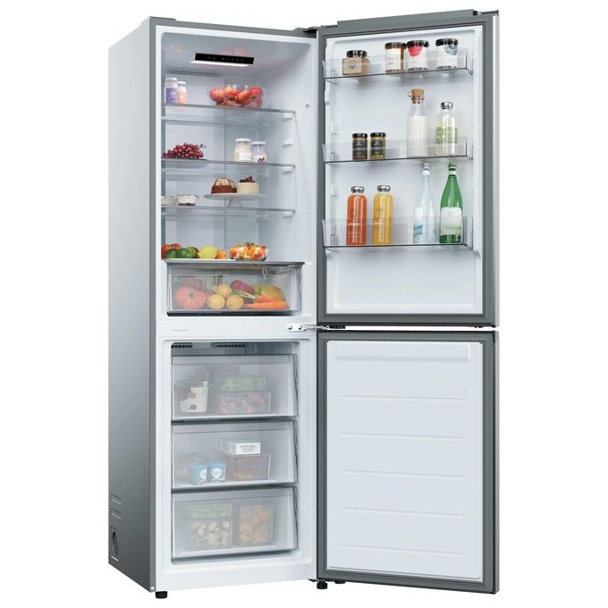 Candy CNCQ2T6S18DX Frigorifero Combinato 315 L Total No Frost 185 cm classe D 35 dB (185x59,5x59,9 cm) colore Acciaio Inox