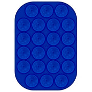 Celly COLFIXSQUAREBL Supporto Passivo per Telefono Cellulare Smartphone in Silicone con Fissaggio a Ventosa colore Blu