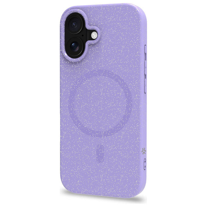 Celly COLMAGGLI1150VL Offset Cover iPhone 17 iPhone 17 Pro MagSafe Glitter IMD colore Viola