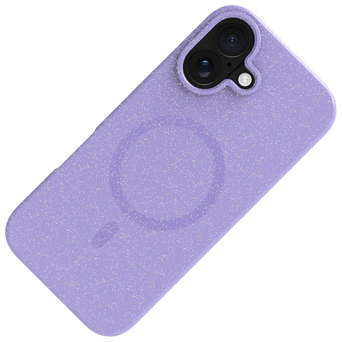 Celly COLMAGGLI1150VL Offset Cover iPhone 17 iPhone 17 Pro MagSafe Glitter IMD colore Viola