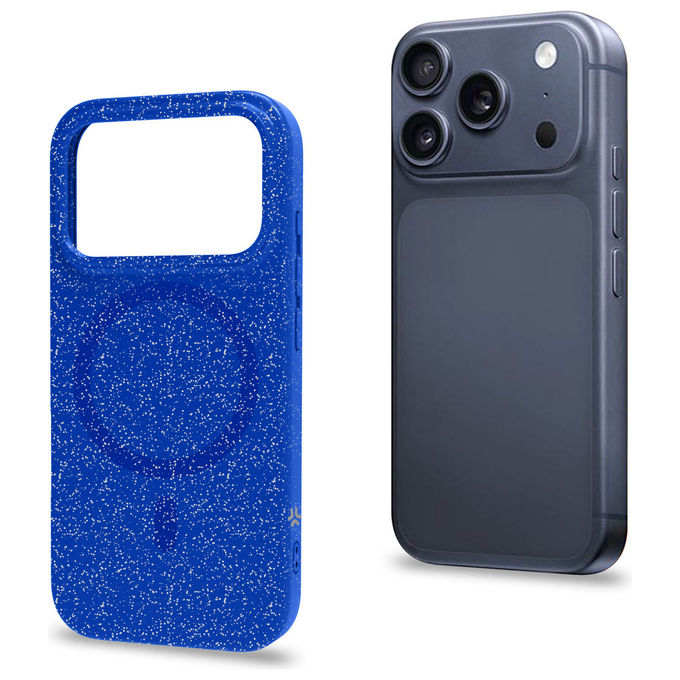 Celly COLMAGGLI1151BL Cover per Apple iPhone 17 Pro 6.3'' colore Blu