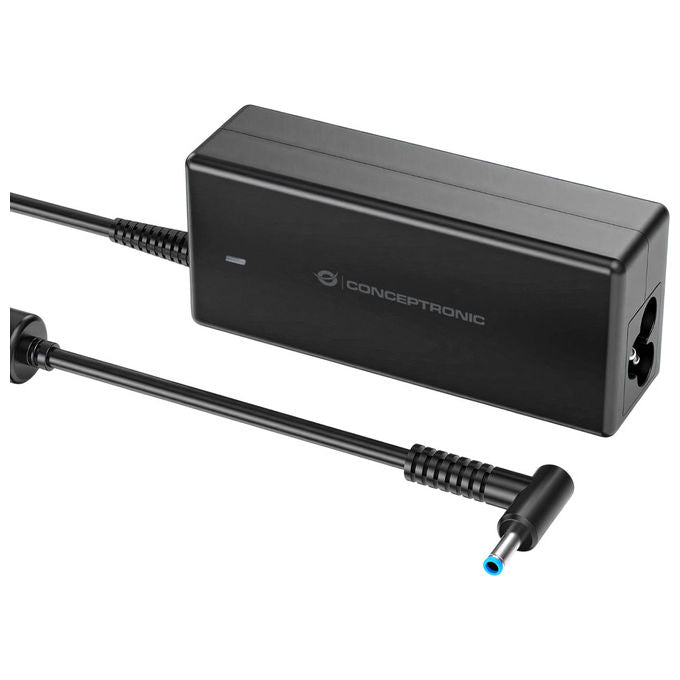 Conceptronic CONCEPTRONIC-HP-4.5X3.0 Caricatore a 1 porta per HP con connettore da 4.5 x 3.0 mm 19V 65W colore Nero