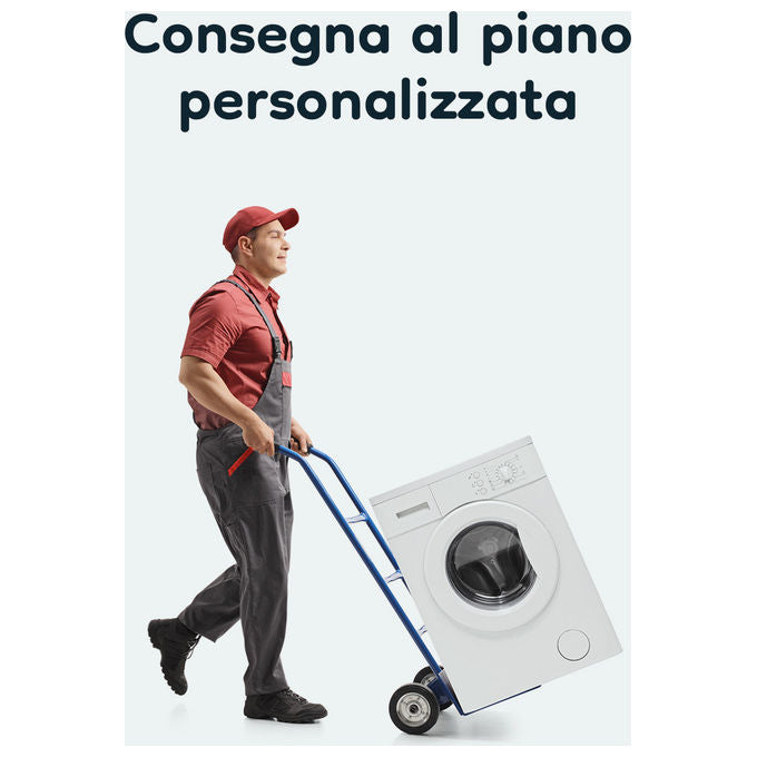 Midea MF100W90BA-W-IT Lunar Dial Lavatrice Frontale 9 Kg 1350 rpm Classe A 15 Programmi Steam Care (85x59.5x49.5 cm) colore Bianco