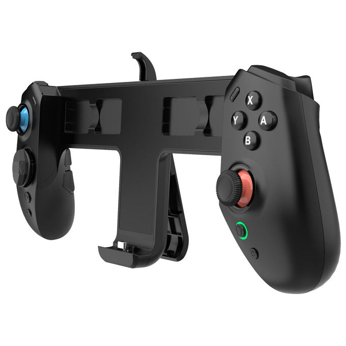 Qubick COS20020 Controller Portatile per Nintendo Switch 2 con Sensore di Movimento 9 Assi 4 Pulsanti Posteriori Programmabili Vibrazione Regolabile Slot per 4 Schede di Gioco colore Nero