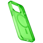 Cellular Line Gloss Mag per iPhone 13 Green Custodia con magneti per la ricarica e l'aggancio all'alimentatore MagSafe Verde