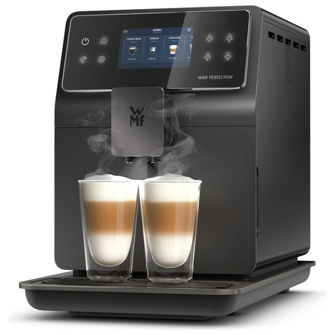 WMF CP820810 Perfection 740 Macchina da caffe' automatica Capacita' serbatoio 2 L Pressione 15 bar 15 bevande pre-programmate colore Nero